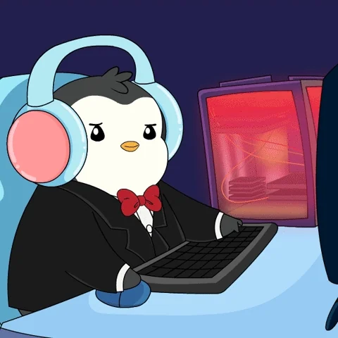 Streaming Video Games GIF by Pudgy Penguins